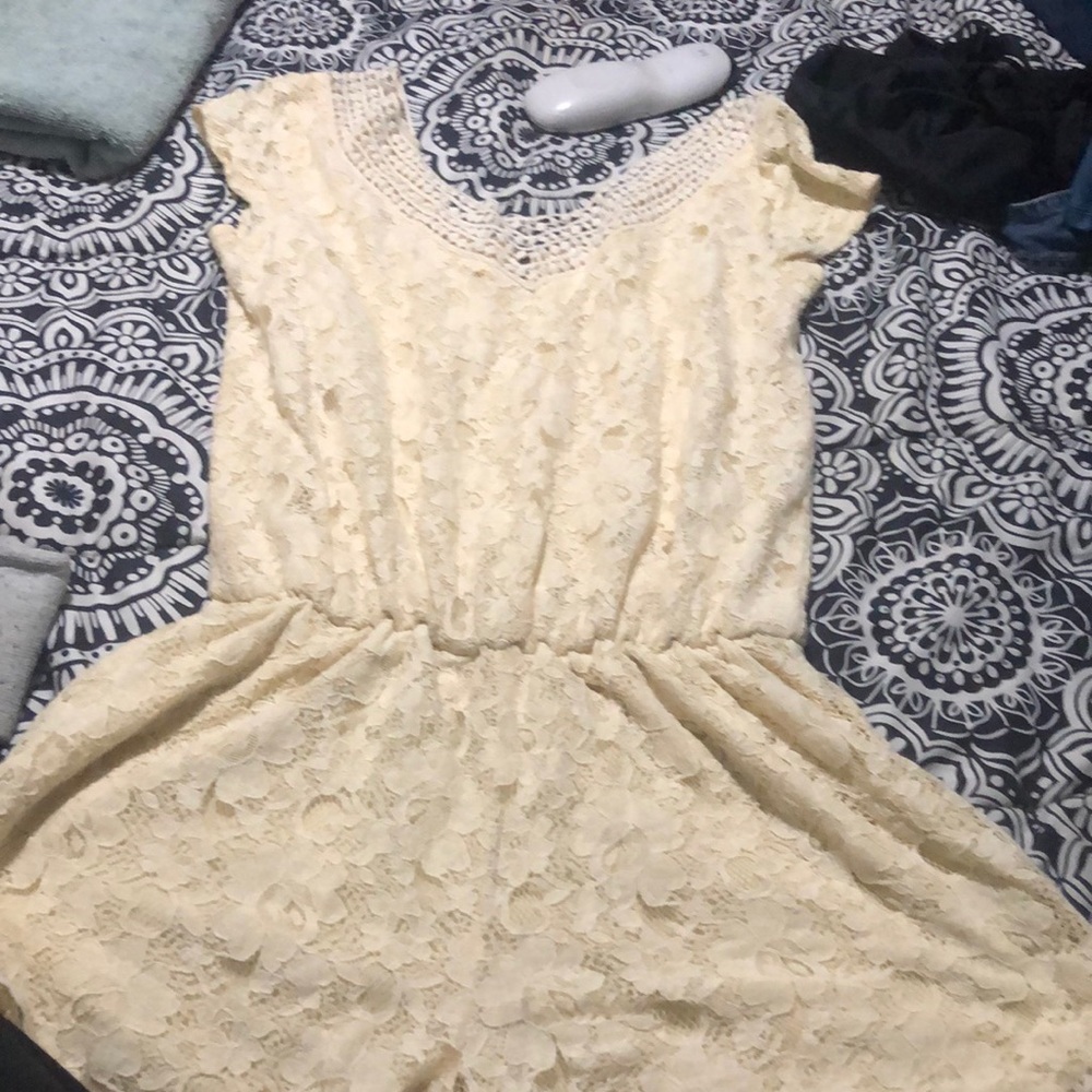 Beige Romper